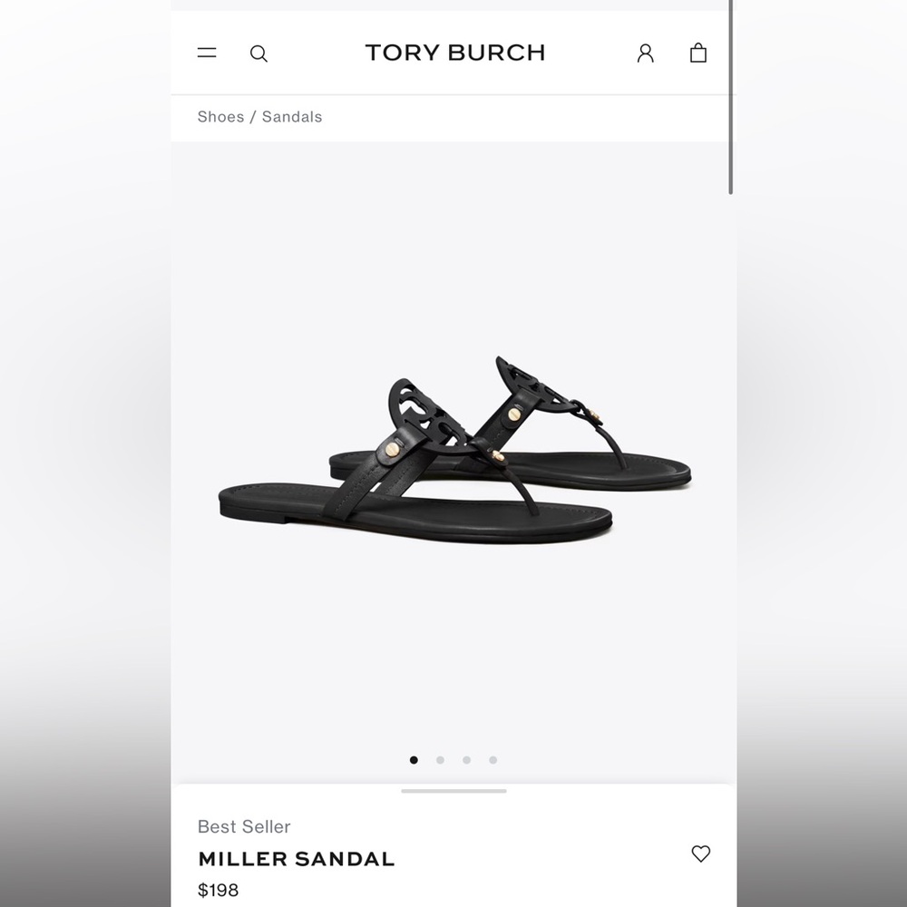 Tory Burch miller sandals
